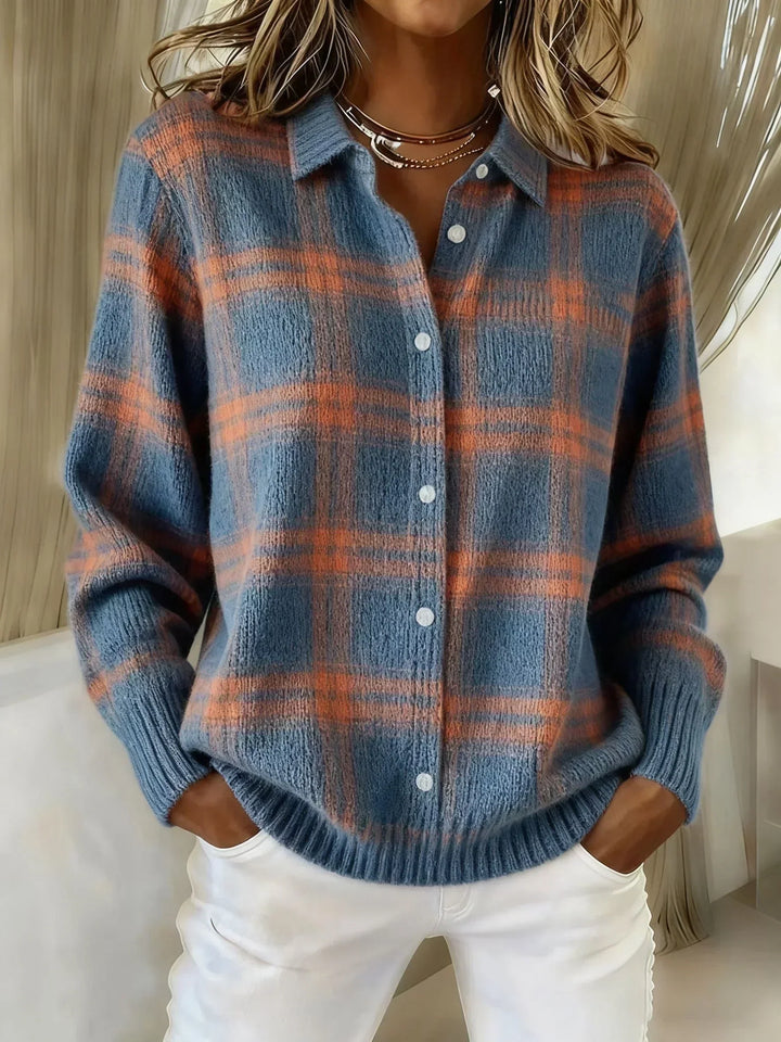 Danica | Cloud-Soft Plaid Button-Up