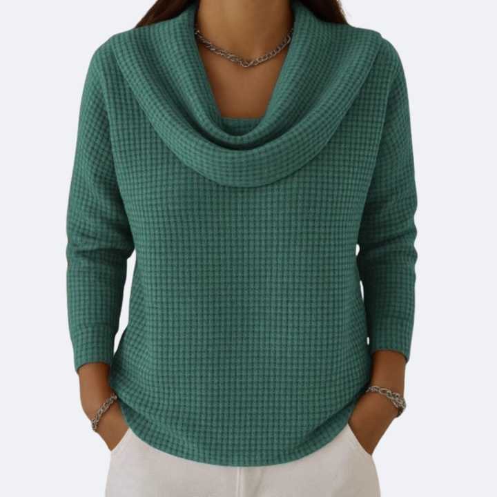 Zyrell | Soft Sweater with Waffle Texture