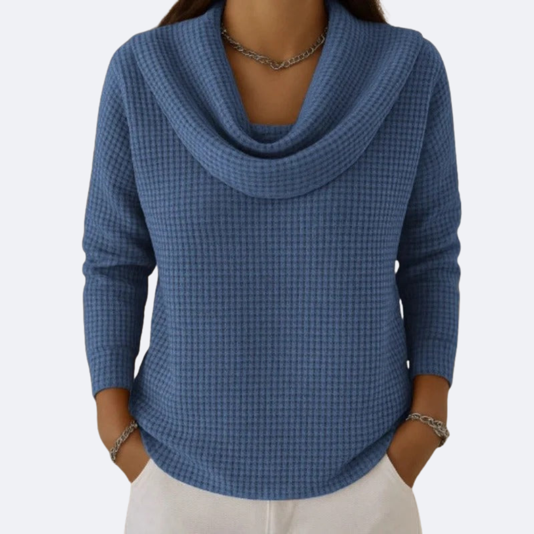 Zyrell | Soft Sweater with Waffle Texture