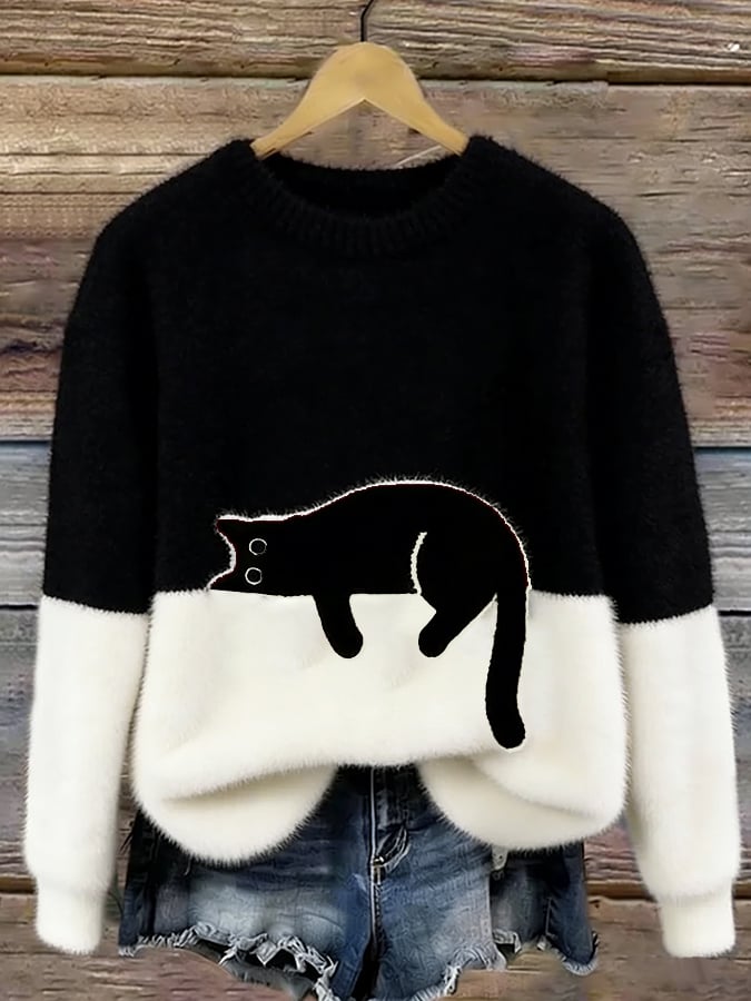 Leah | Patterned Knit Sweater