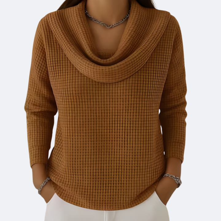 Zyrell | Soft Sweater with Waffle Texture