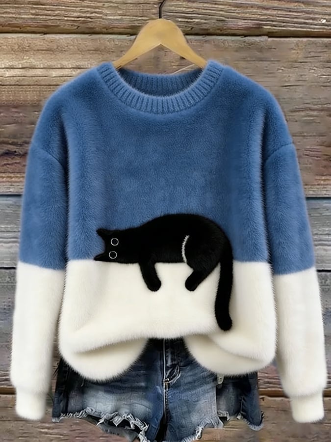 Leah | Patterned Knit Sweater