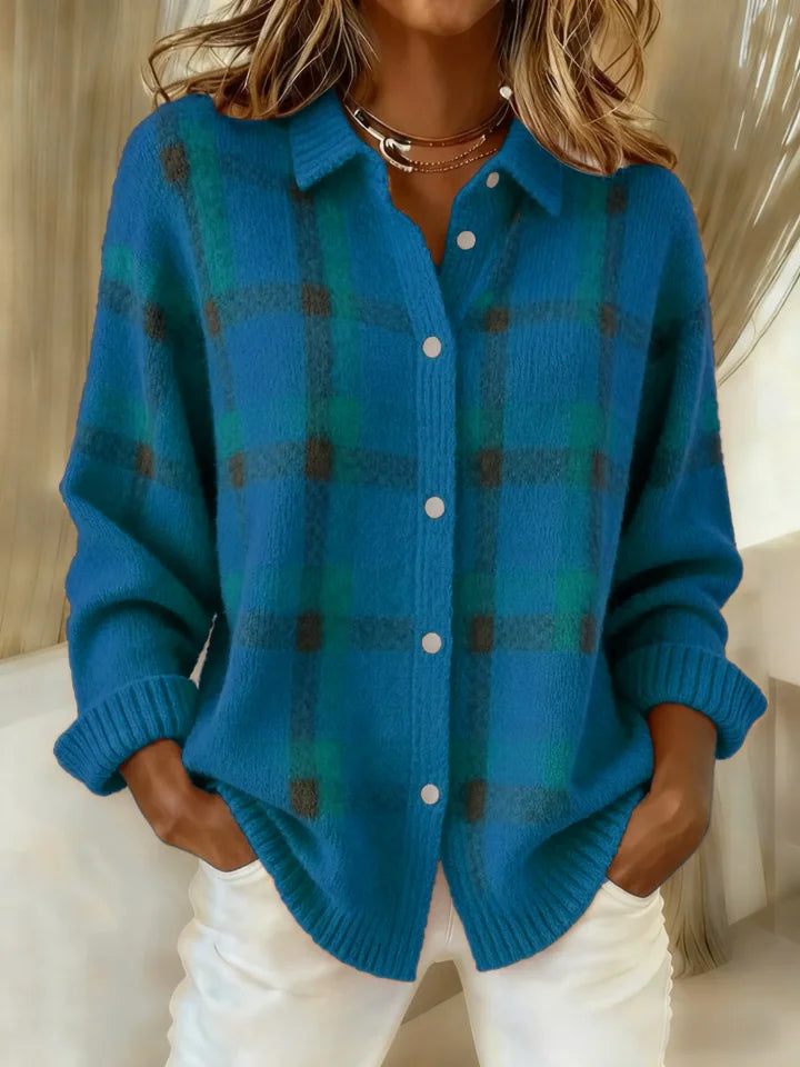 Danica | Cloud-Soft Plaid Button-Up