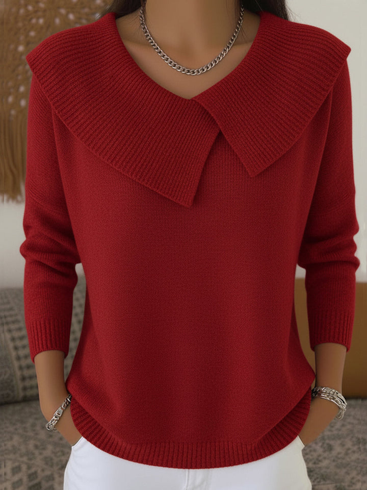 Aurora | Cozy Sweater with Soft Collar