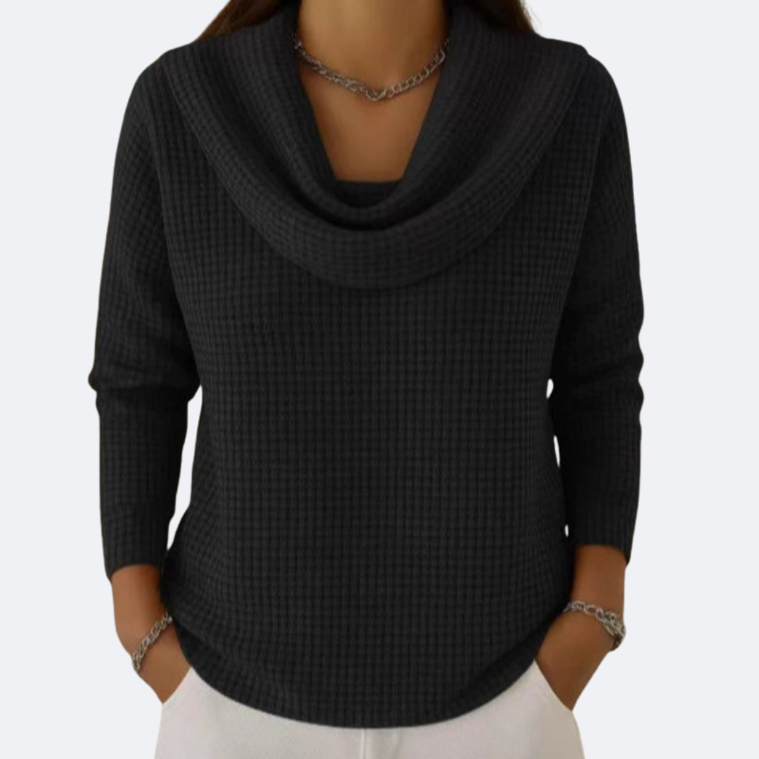 Zyrell | Soft Sweater with Waffle Texture