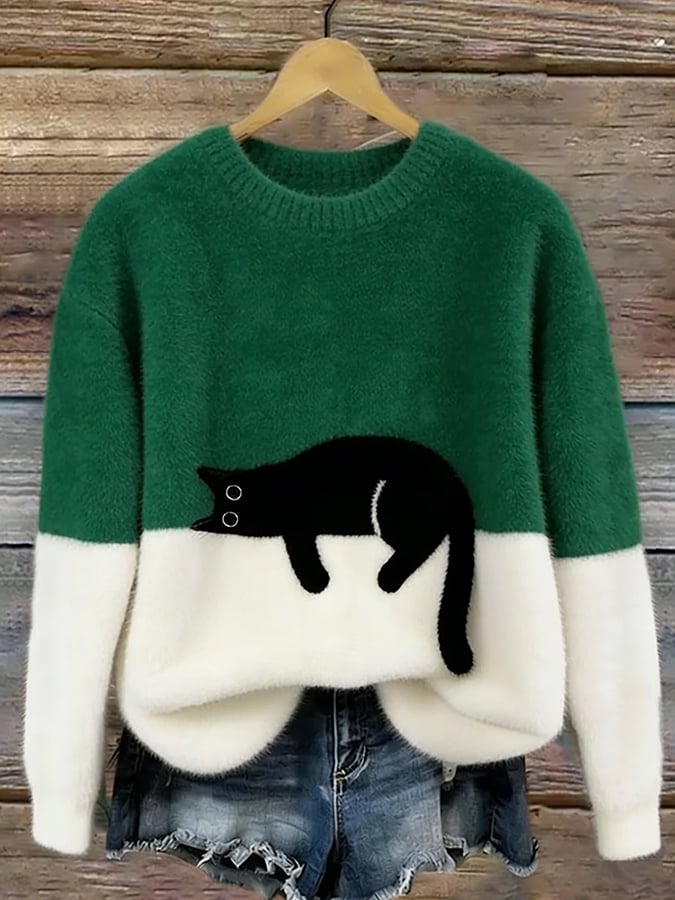 Leah | Patterned Knit Sweater