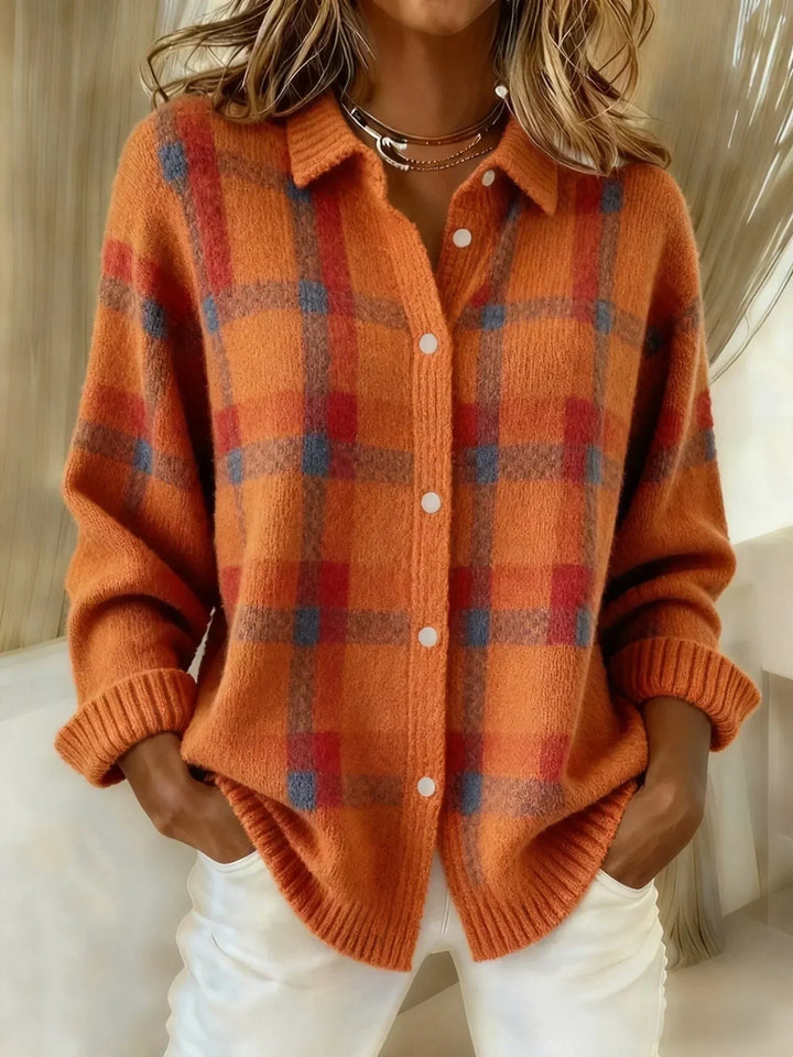 Danica | Cloud-Soft Plaid Button-Up