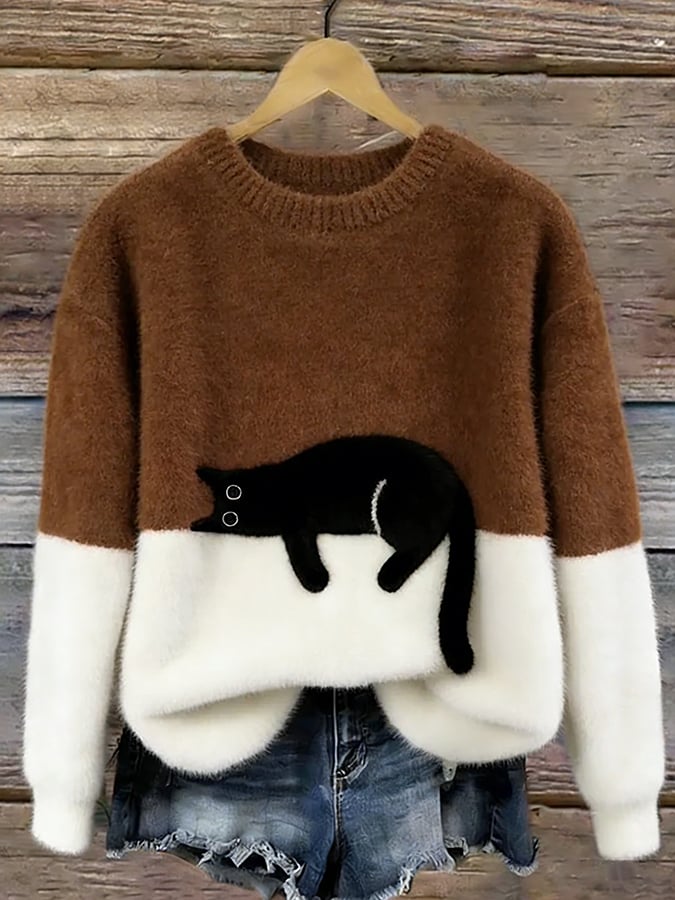 Leah | Patterned Knit Sweater