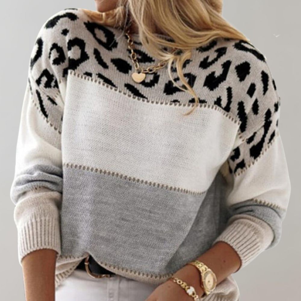 Hannah | Casual Leopard Sweater