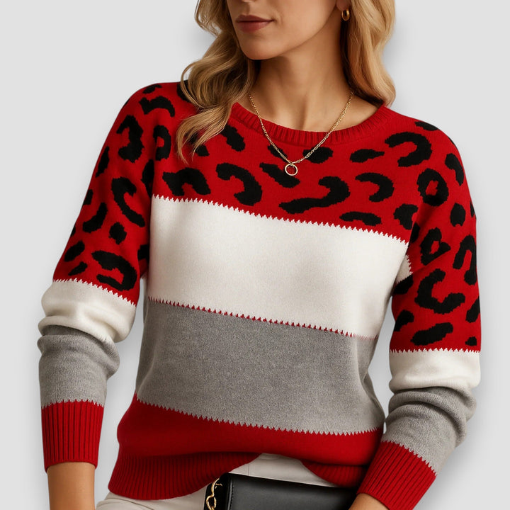 Hannah | Casual Leopard Sweater