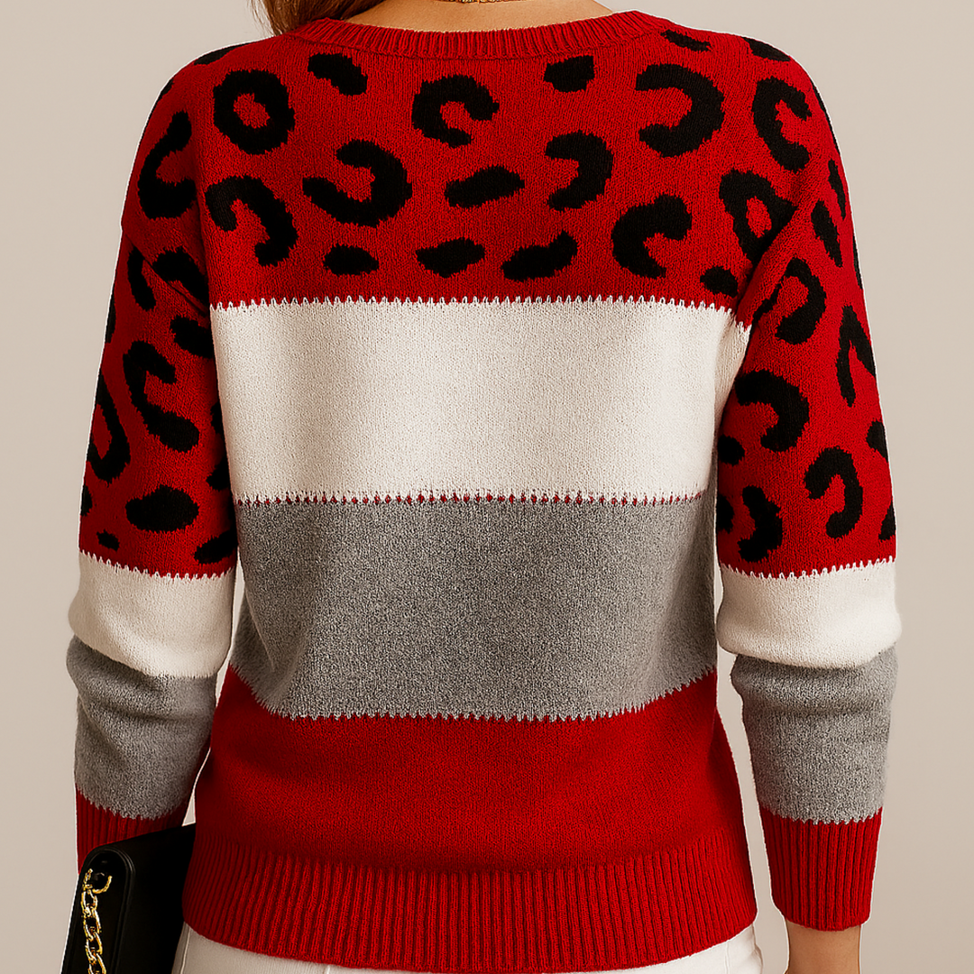 Hannah | Casual Leopard Sweater