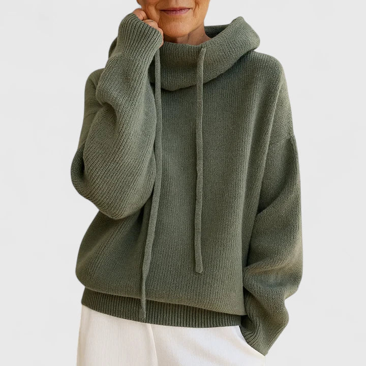Amelia™ | Cozy Knit Hoodie