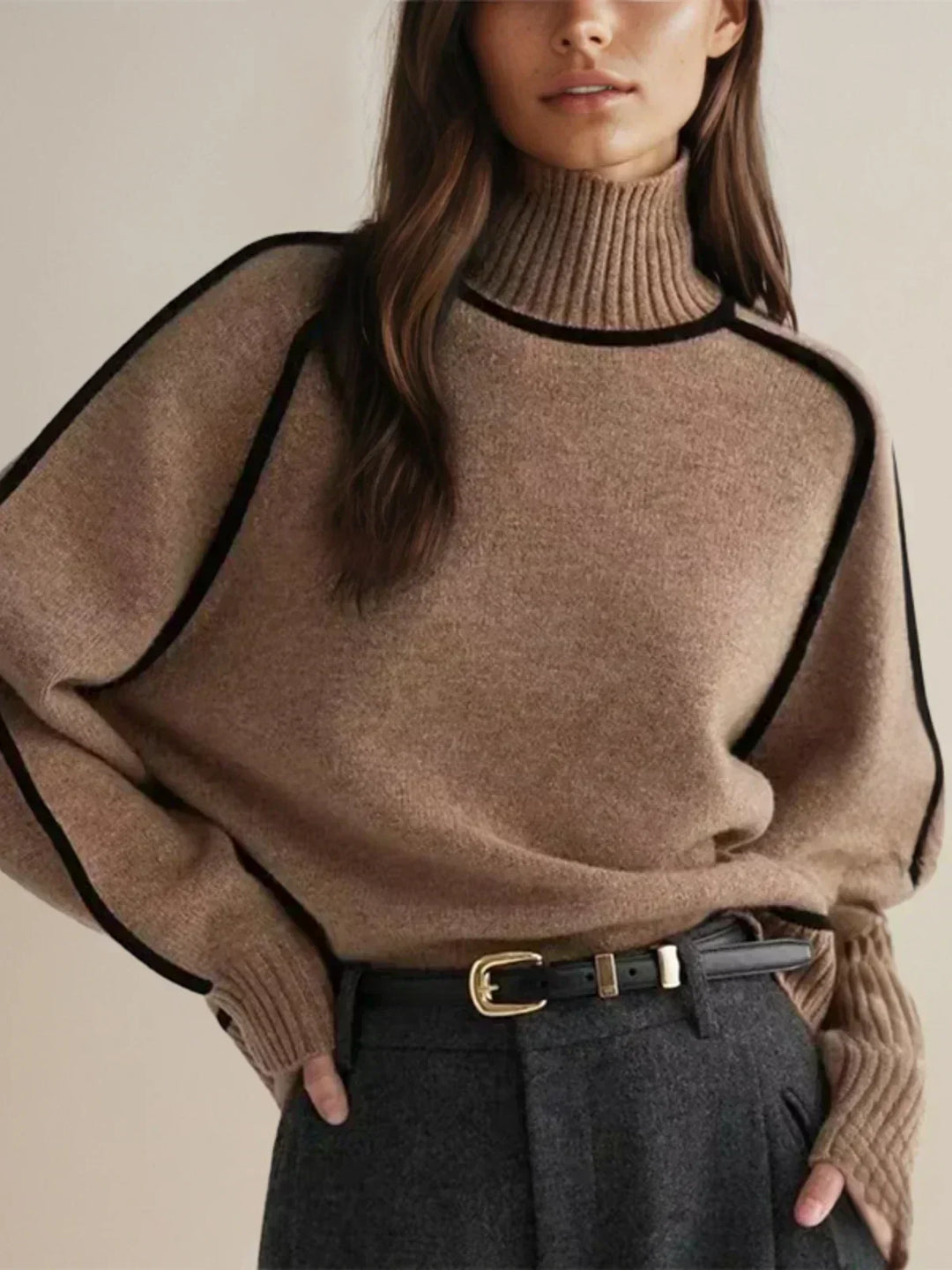 Emma™ | Elegant Turtleneck Sweater