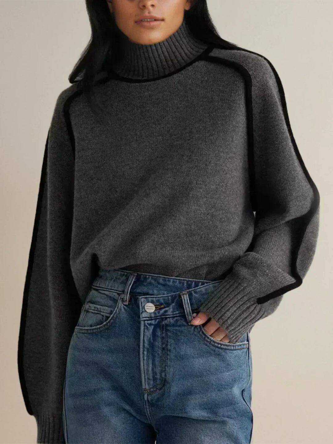 Emma™ | Elegant Turtleneck Sweater