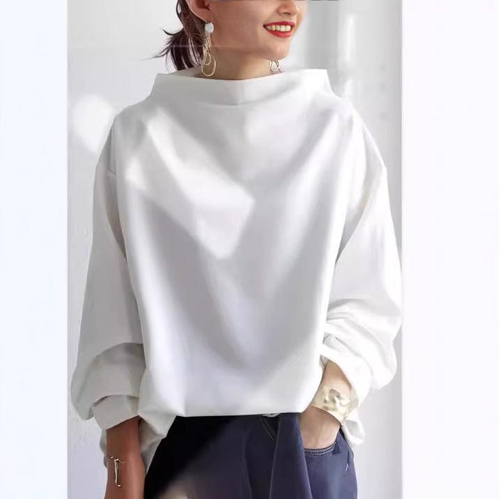 Elly™ | High-Neck Cozy Knit Top