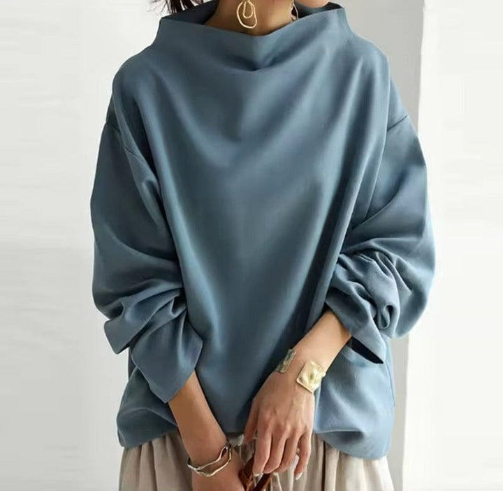 Elly™ | High-Neck Cozy Knit Top