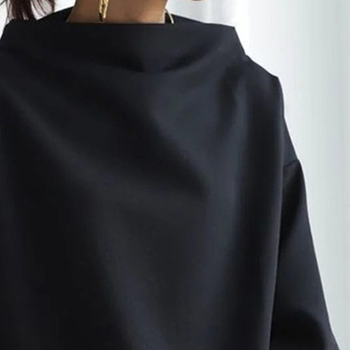 Elly™ | High-Neck Cozy Knit Top