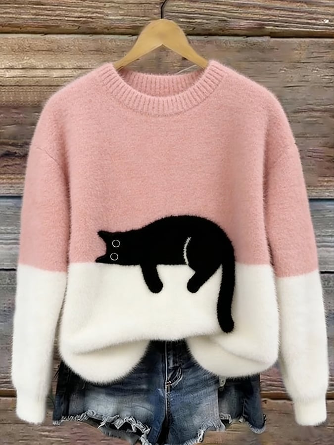 Leah | Patterned Knit Sweater