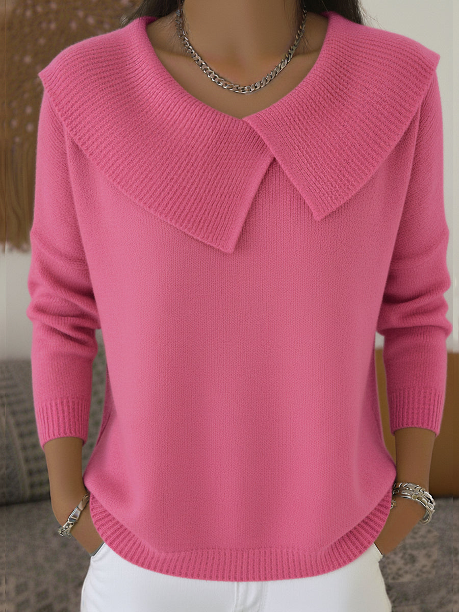 Aurora | Cozy Sweater with Soft Collar