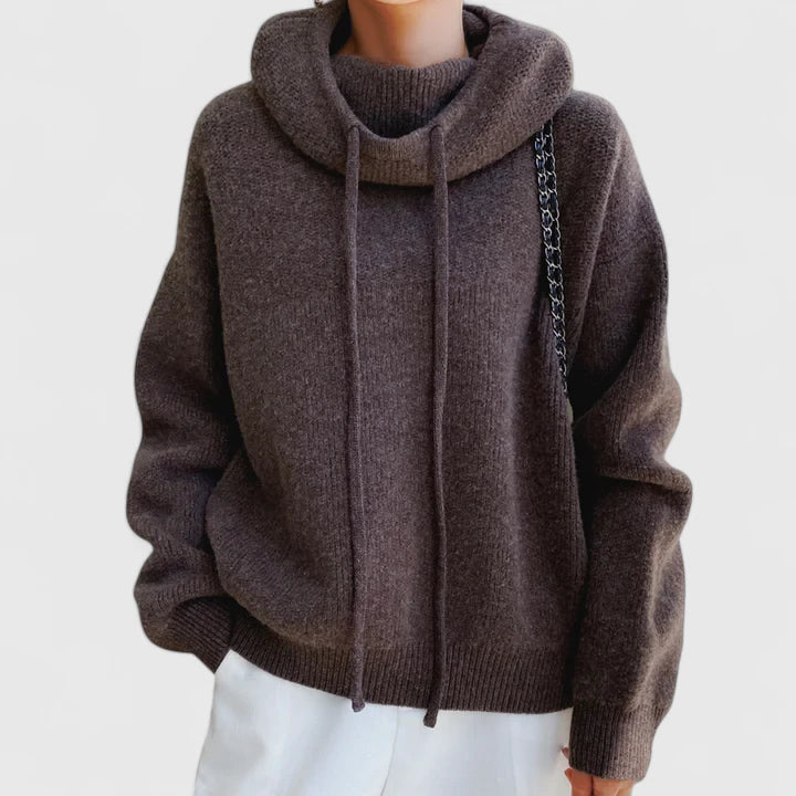 Amelia™ | Cozy Knit Hoodie