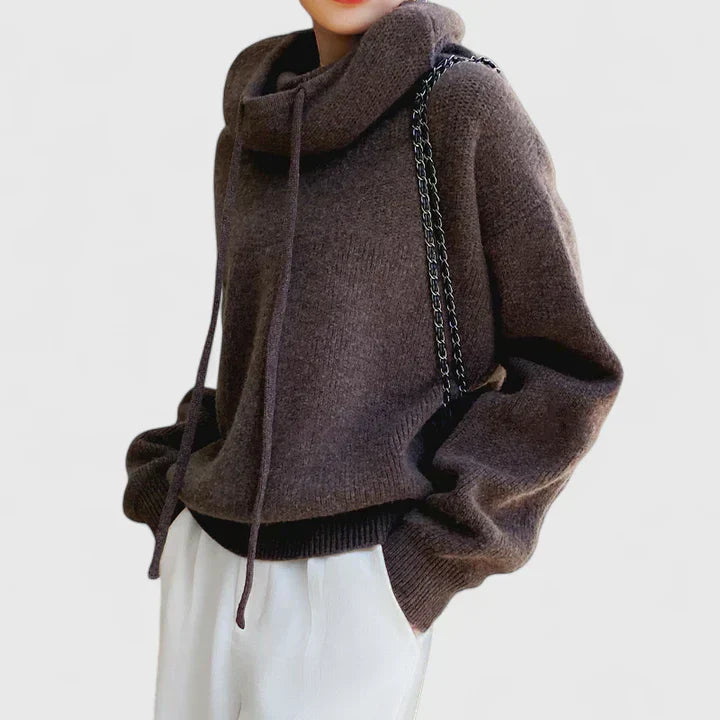 Amelia™ | Cozy Knit Hoodie