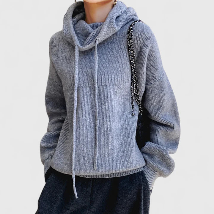 Amelia™ | Cozy Knit Hoodie