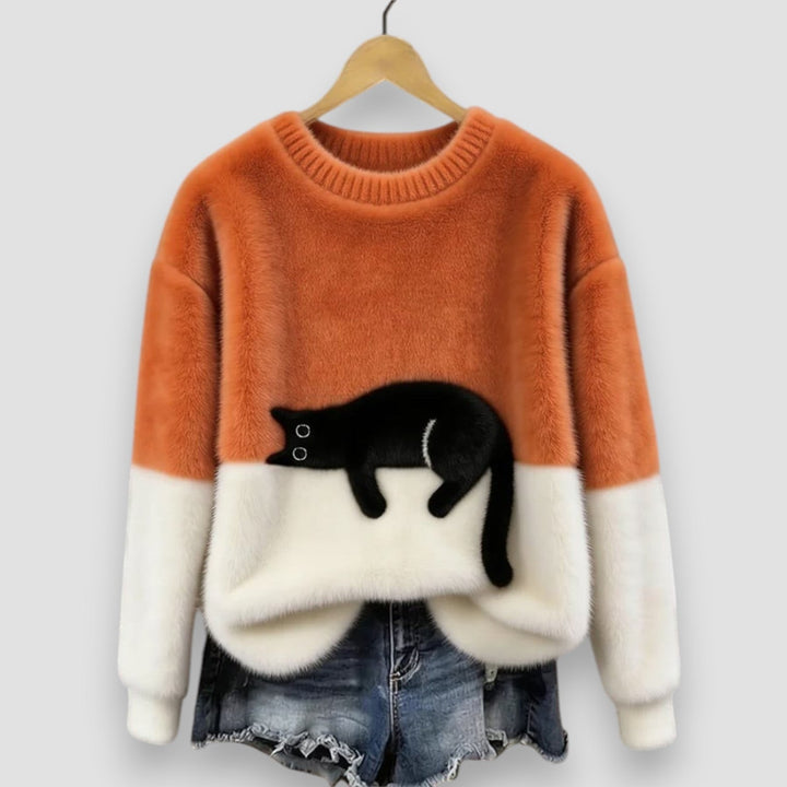 Leah | Patterned Knit Sweater
