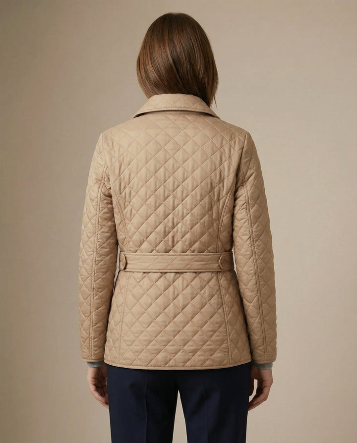 Olivia | Quilted Button-Up Jacket