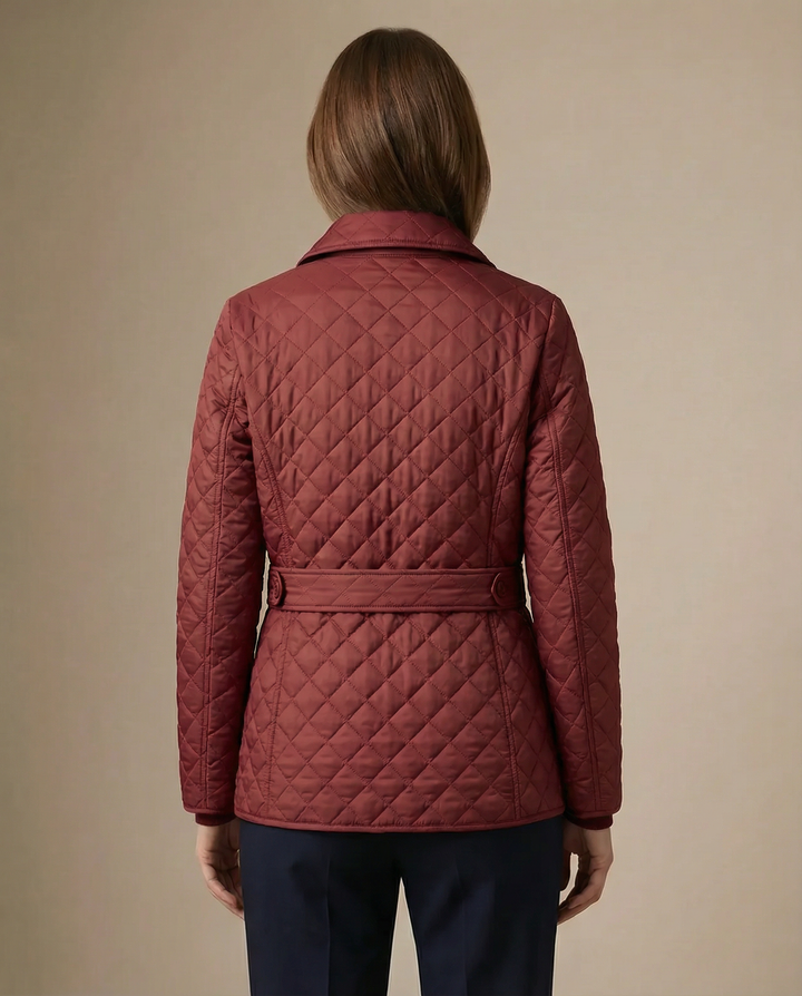 Olivia | Quilted Button-Up Jacket