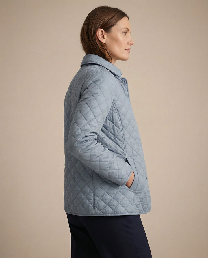 Olivia | Quilted Button-Up Jacket