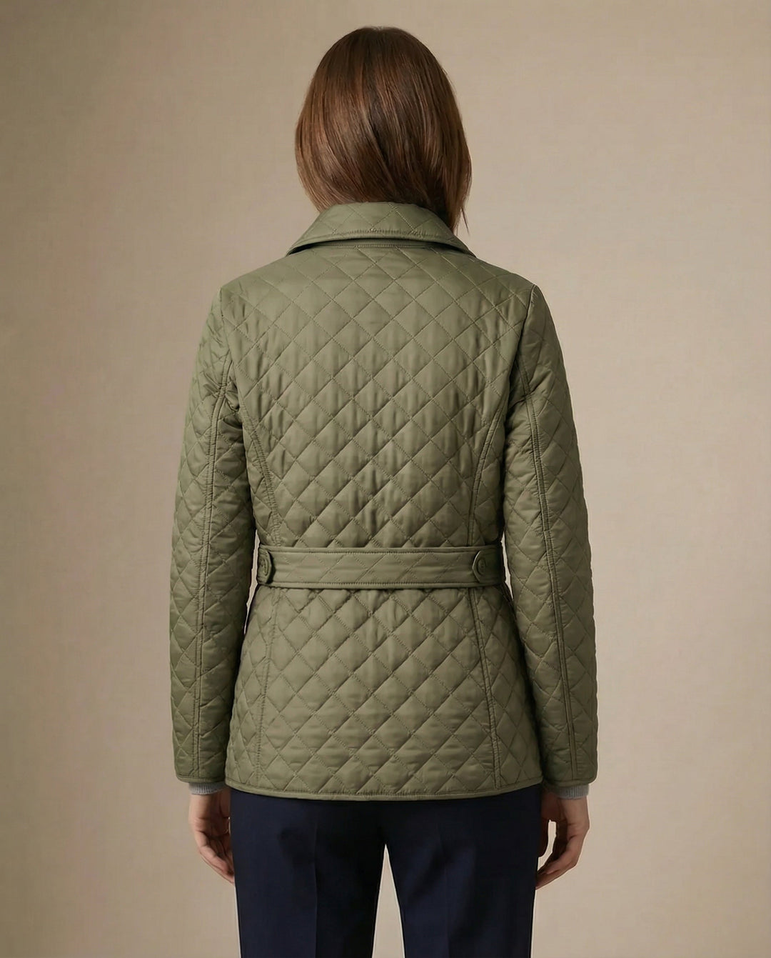 Olivia | Quilted Button-Up Jacket