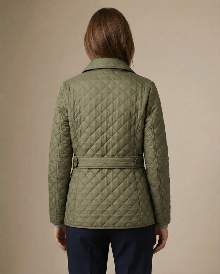 Olivia | Quilted Button-Up Jacket