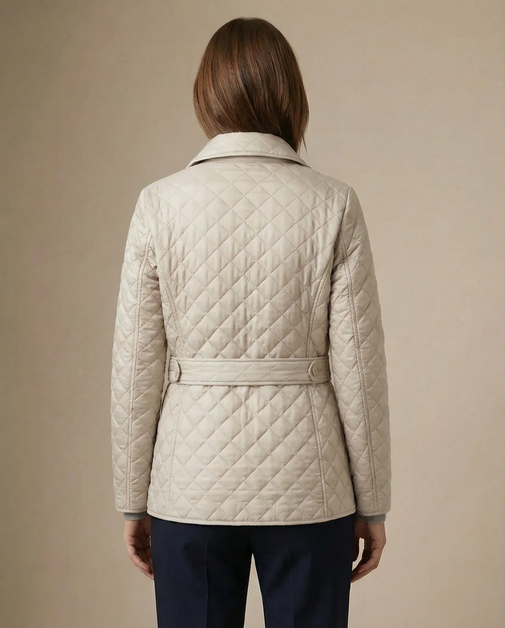 Olivia | Quilted Button-Up Jacket