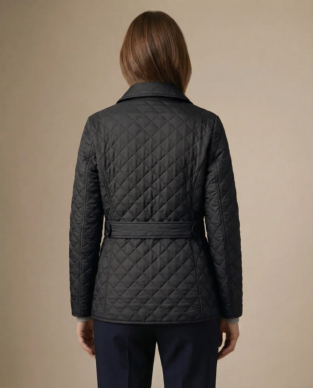 Olivia | Quilted Button-Up Jacket