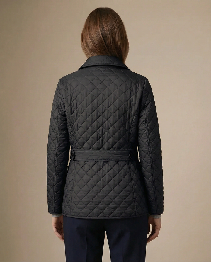 Olivia | Quilted Button-Up Jacket
