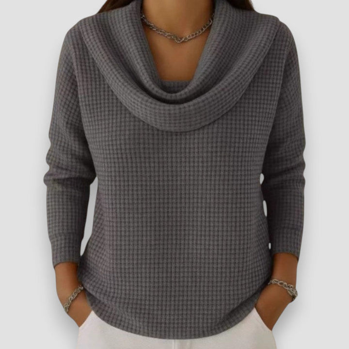 Zyrell | Soft Sweater with Waffle Texture