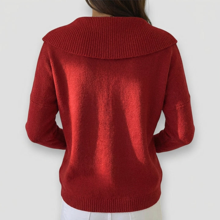 Aurora | Cozy Sweater with Soft Collar