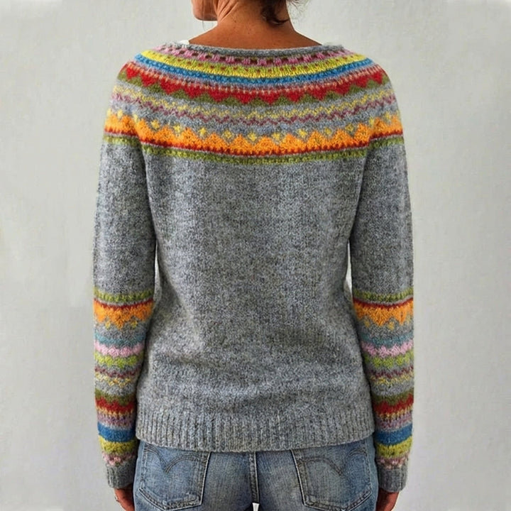 Hazeel | Retro Fall Sweater